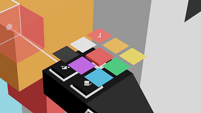 VR Color Picker animation boxelxr color picker colors interaction design madewithunity menu microinteractions minimalism motion ui palette prototyping ui ui animation unity3d ux vr vr design xr xr design