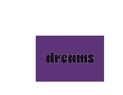 dreams variation branding graphic design logo typography