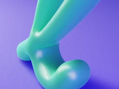 36 Days of Type: L 36daysoftype 36dot 3d blender illustration l letter studio lights texture typography