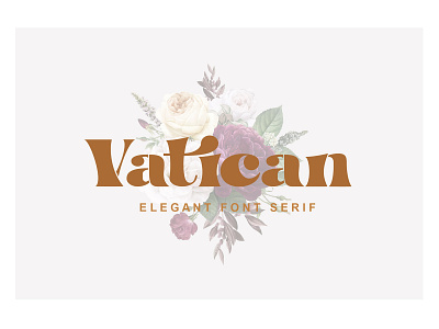 Vatican Font illustration