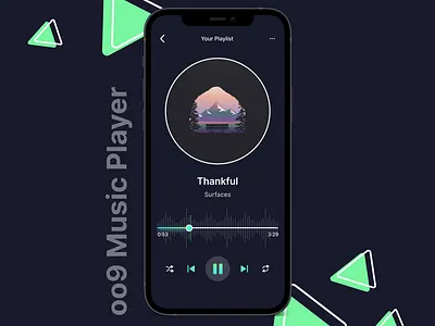 Daily UI #009 (Music Player) 100daysofui creative daily design dailyui dailyuichallenge design design challenge design daily designinspiration designinspo figma music music player design musicapp musicdesign musicplayer ui ui design uxui uxui designer