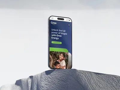 Gree Energy - Nonprofit Website Development biogas green energy nonprofits web design social impact web design web design agency