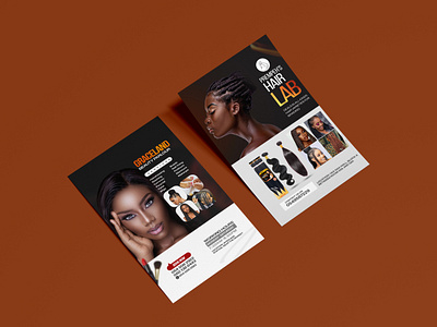 Hair and beauty service poster design beauty branding design graphic design hair minimal typography