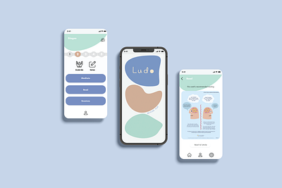 Play therapy guidance tool branding graphic design illustration ui ux
