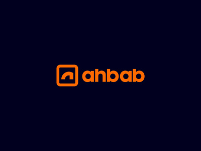 ahbab logo design brand logo branding design graphic design lettermark logo logo minimal logo