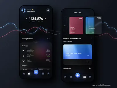 All-in-One Finance iOS Android App animation app banking crypto design e wallet exchange finance finance management fintech ios mobile app mobile design motion graphics payment trading transaction ui ui visual design ux