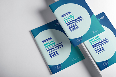 Brand Identity Brochure Template branding company corporate creative design graphic design indesign logo print template