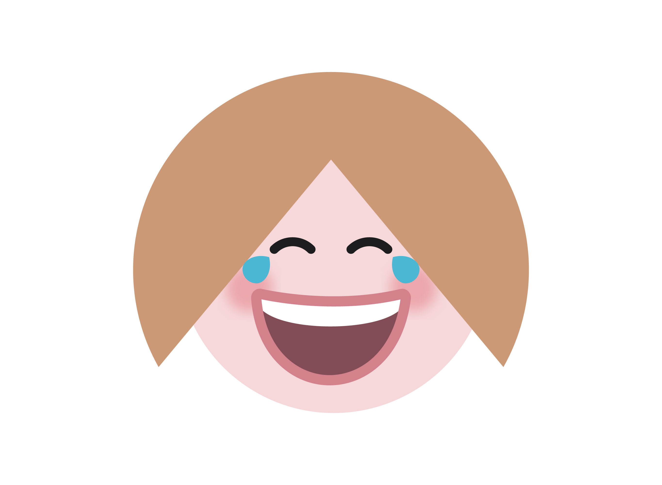 EMOJI branding character character design design digital painting emoji emoji design graphic design illustration laughter emoji logo minimal minimal design minimal emoji painting vector