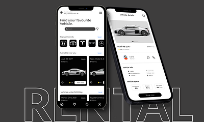 Car Rental App Concept app branding car app car app ui car booking car design app car hire car rental app design graphic design illustration logo rent a car typography ui ux vector web ui design