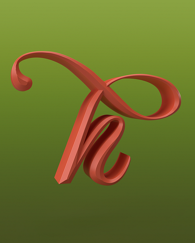 3D Letter H for 36 Days of Type 36daysoftype 36dot 3d 3d texture 3ddesign 3dlettering graphic design illustration plastic letters type design typography