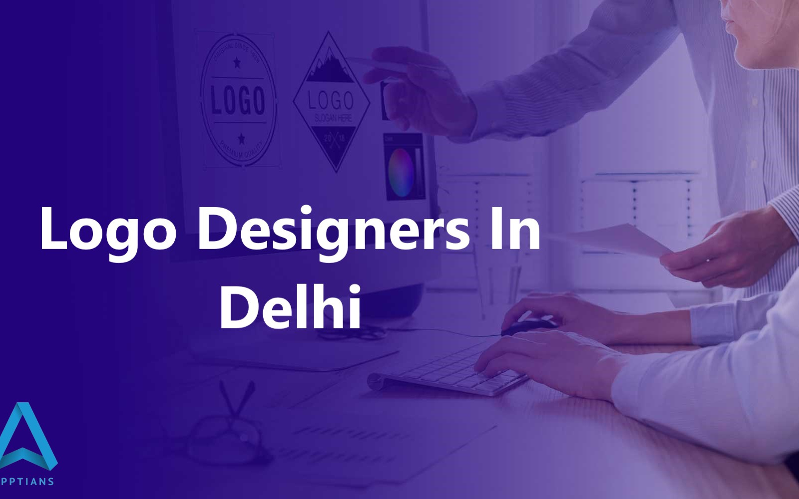 Logo Designers In Delhi by Apptians1 on Dribbble