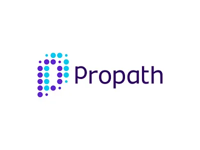 Propath, bioinformatics biomedical biotech research logo design bioengineering biology biomedical biomedicine biotech data string informatics innovation letter mark monogram logo logo design medical medicine p particle pp research saas software tools technology