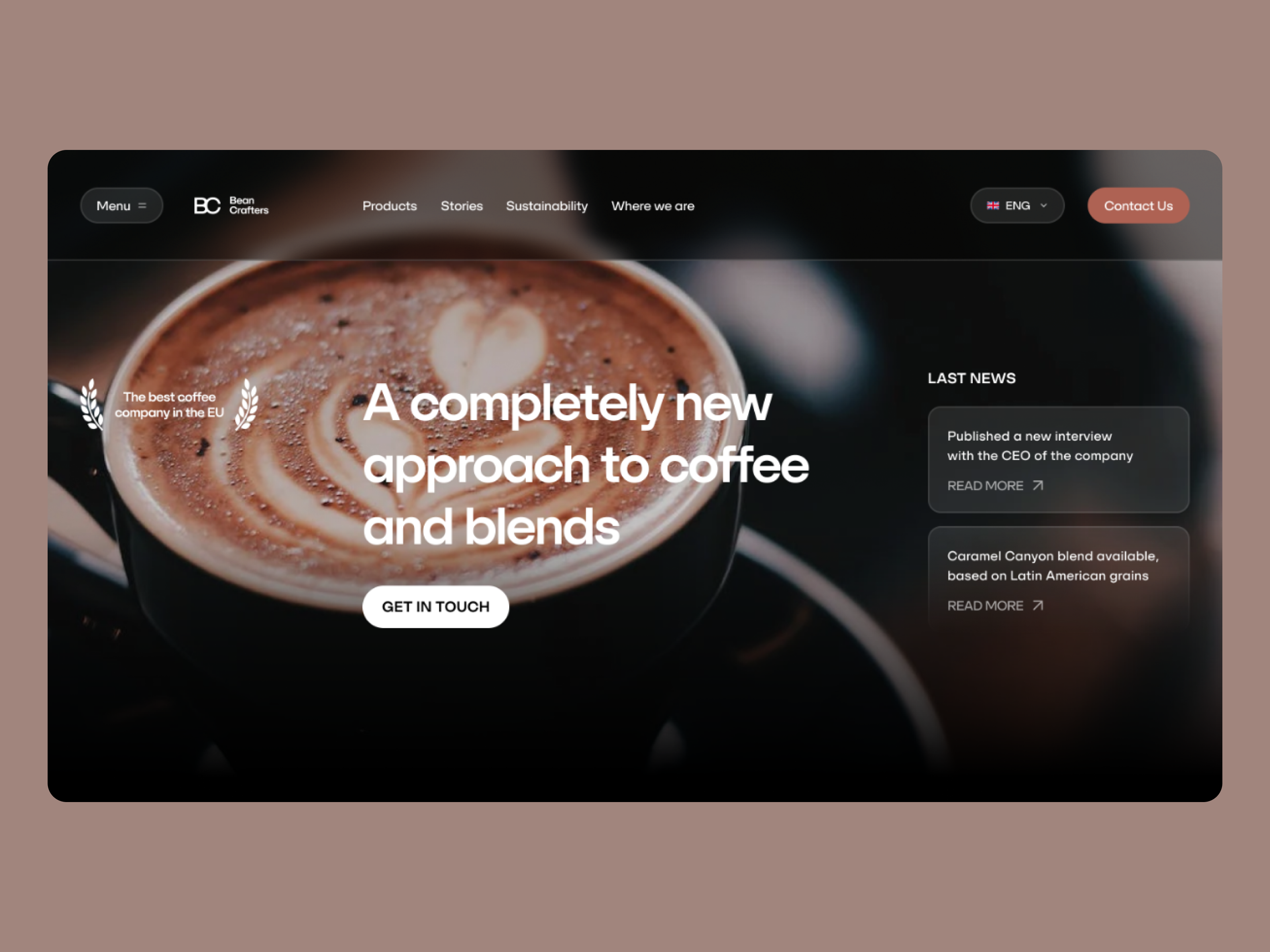 Business Website Concept by Ronas IT | UI/UX Team on Dribbble