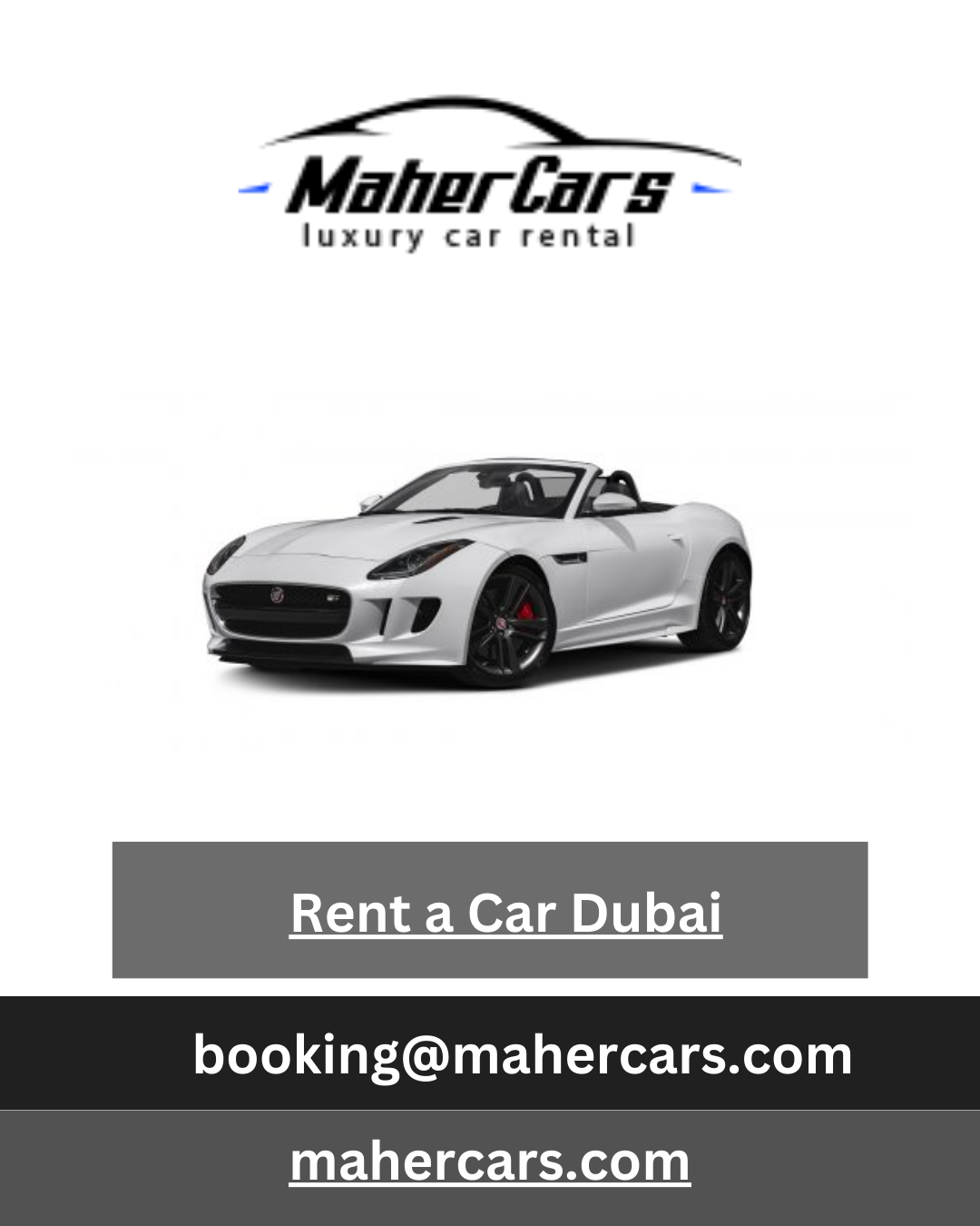 Rent A Car Dubai | Maher Cars Dubai by Maher Cars on Dribbble