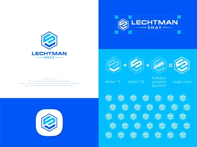 LECHTMAN SHAY Marketing Experts Logo Design brand identity branding design graphic design graphic designer logo logo designer logo maker modern logo usa logo designer website logo