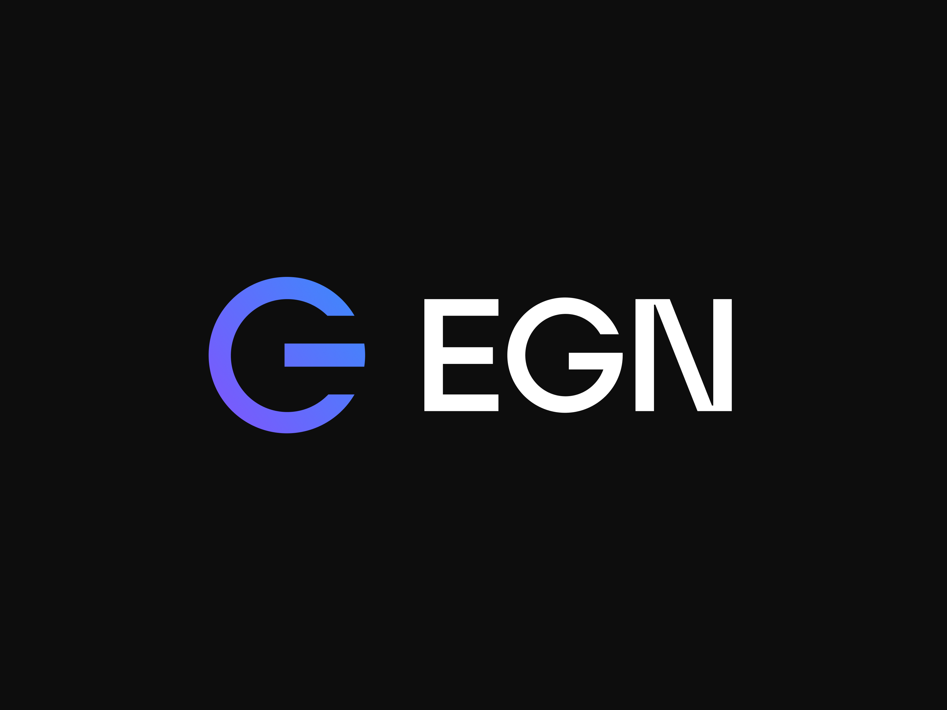EGN: Logo by Maxim Berg for Sick Agency on Dribbble