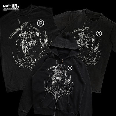 Streetwear Design (Feral Defense) apparel design branding clothing design design graphic design hoodie design mockup streetwear streetwear design t shirt design