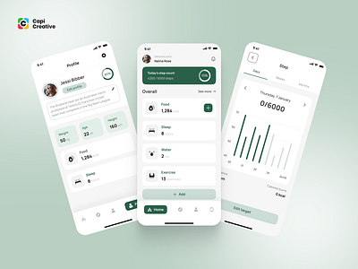 Healiza - Mobile App UI Design Concept app design dashboard mobile app design health care app health care app design home page app design mobile app mobile app design ui ui design