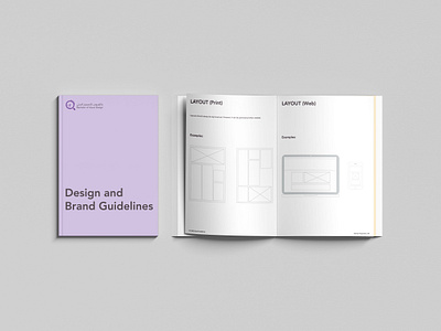 BA of Visual Design Brand Manual brand manual branding design graphic design logo vector