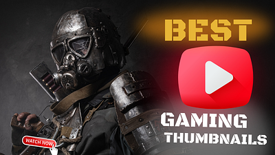 Best YouTube Gaming Thumbnails design gaming thumbnail graphic design illustration logo thumbnail thumbnail design thumbnails ui youtube thumbnail youtube thumbnails