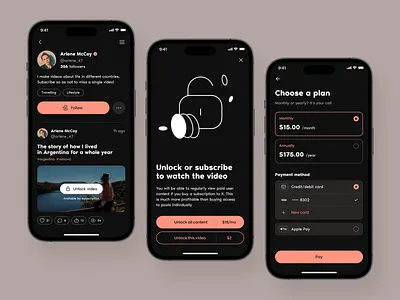 Creator Support Platform: app concept android app app design agency app design company app design services app interfaces application ios iphone mobile mobile app design mobile app design agency mobile app ui mobile design agency mobile ui design top app development companies