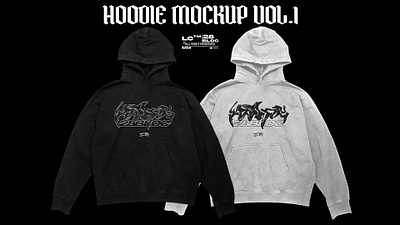 Hoodie Mockup Vol.1 By 28Bloc apparel design clothing design graphic design hoodie mockup mockup streetwear streetwear design t shirt design t shirt mockup