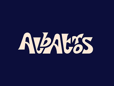 Albatros ▪ albatros belcdesign customtypography lettering logodesign logotype patrykbelc typo typography