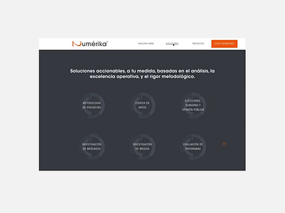 Numerika | Solution single design ui web web design webdesign website