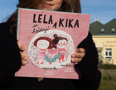 Lela a Kika se hádají / Lela and Kika are arguing baby childrens book illustrations education host illustration illustrations by jitka petrová ivana janišová