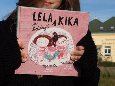 Lela a Kika se hádají / Lela and Kika are arguing baby childrens book illustrations education host illustration illustrations by jitka petrová ivana janišová