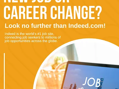 Job Search Platform Flyer Version 2 branding graphic design