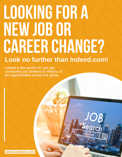 Job Search Platform Flyer Version 2 branding graphic design