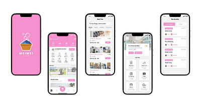 Meimei Laundry — Simplify Your Laundry Day! app design ui