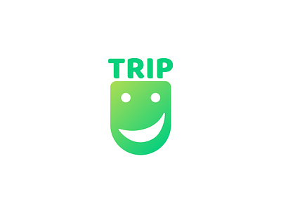TripU_ A happy trip sharing app appicon applogo branding design greenlogo happy logo minimallogo modernlogo smilelogo travellogo triplogo ulogo vector