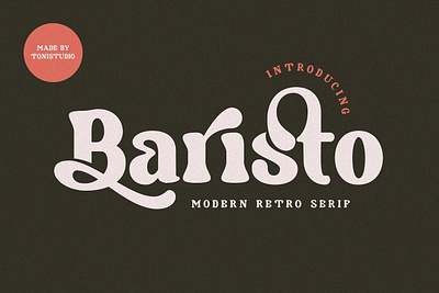 Baristo Font calligraphy display display font font font family fonts hand lettering handlettering lettering logo sans serif sans serif font sans serif typeface script serif serif font type typedesign typeface typography