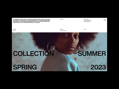 Fashion Store Issue 119 e commerce ecommerce fashion high fashion home page layout minimal minimaldesign modern sans serfif ui ux uxui web webdesign
