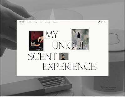 Muse Fragrance Shop — Website branding design ecommerce graphic design lettering logo tilda typography ui vector web website