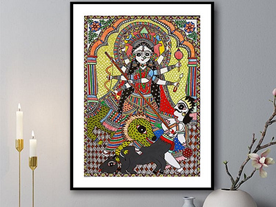 Traditional Madhubani Paintings For Modern Homes By Mohit Official On 