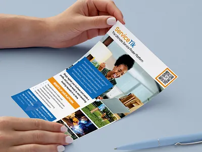 A5 FLYER FOR SIRVICETIK branding creativity design graphic design graphic designer