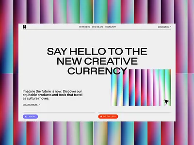 Exploration IV animation hero hero animation homepage hover interaction landing photography ui web website