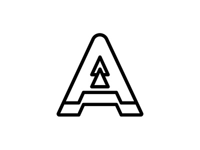 A Logo a a logo brand identity branding identity logo logos minimal modern