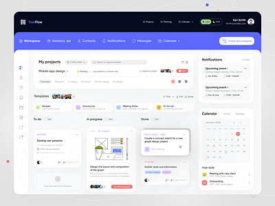 Task manager app app dashboard design figma manager minimal notes product design task to do list tracking ui ux web workflow