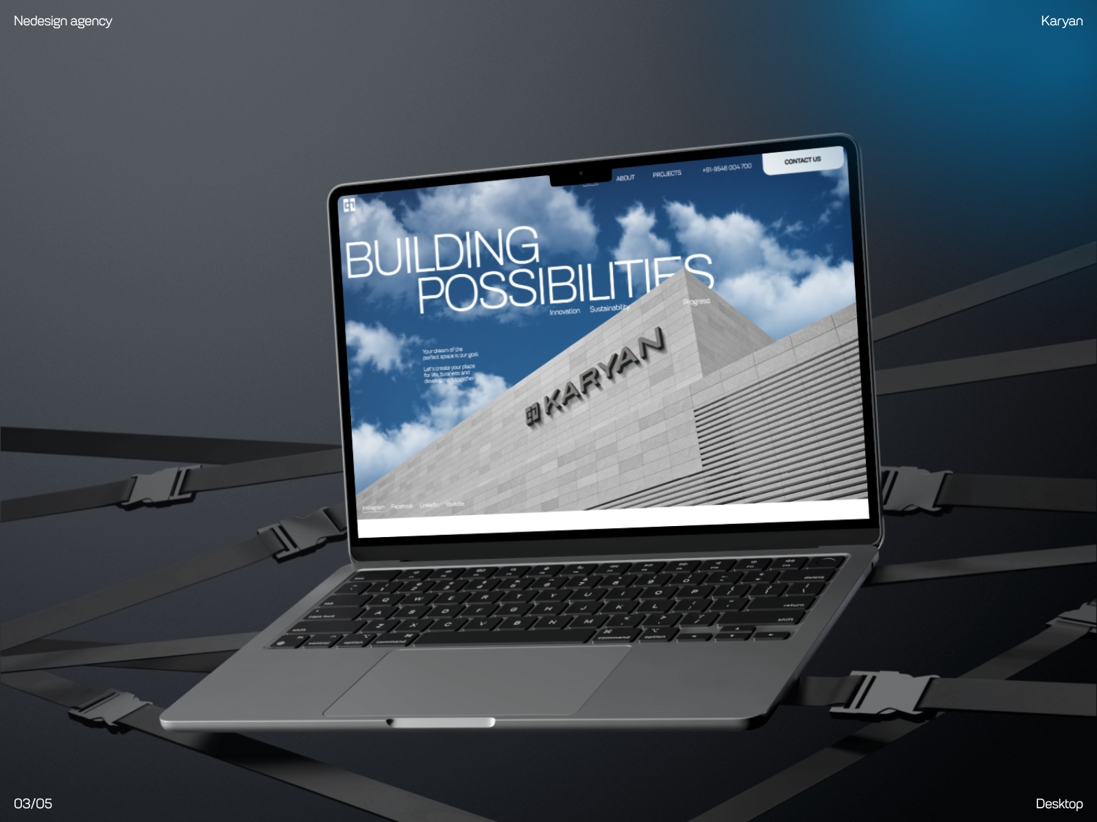 Example of Website Design & Development