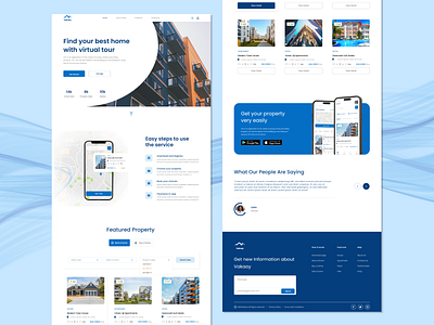 Vakaay app mobiledesign real estate sales uiux web design