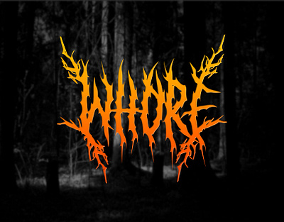 Black Metal or Death Metal Logo black metal black metal logo branding death metal death metal logo design graphic design graphic designer logo logo design logo designer