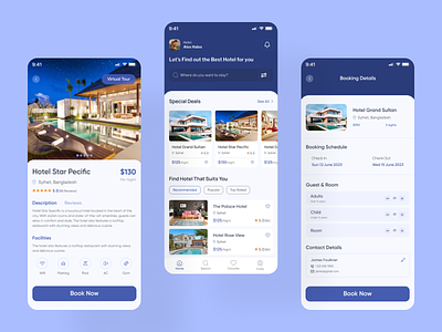 Hotel Booking App UI design app app design app ui booking dailyui design hotel booking hotel booking app interface ios app mobile app travel ui ui design ui kit uiux user experience user interface ux uxdesign