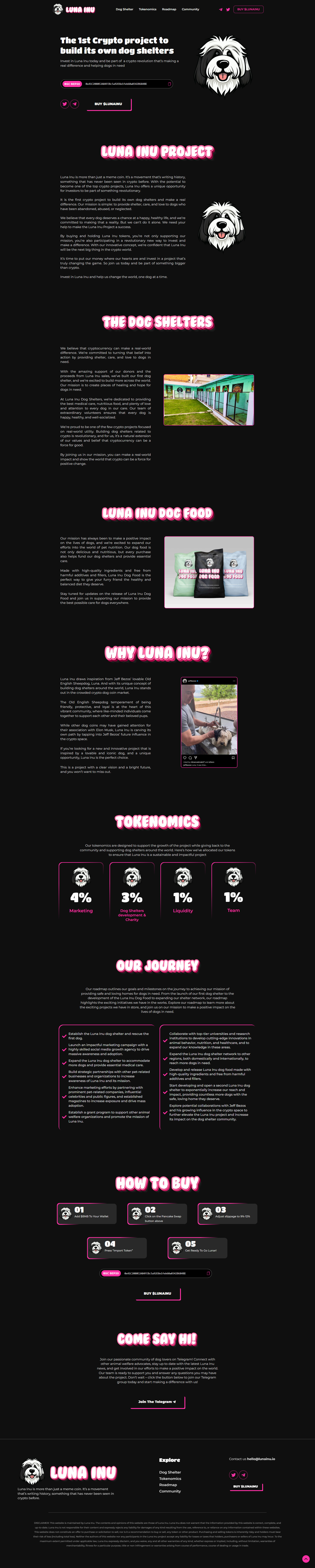 Meme Coin Landing Page business website crypto landing page cryptocurrency elementor elementor website landing page design meme coin meme landing page nft nft landing page token website web website design wix wordpress website