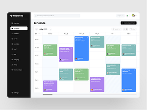 Calendar (Schedule management) - System Ui Kit 🔥 by Anik Deb for ...