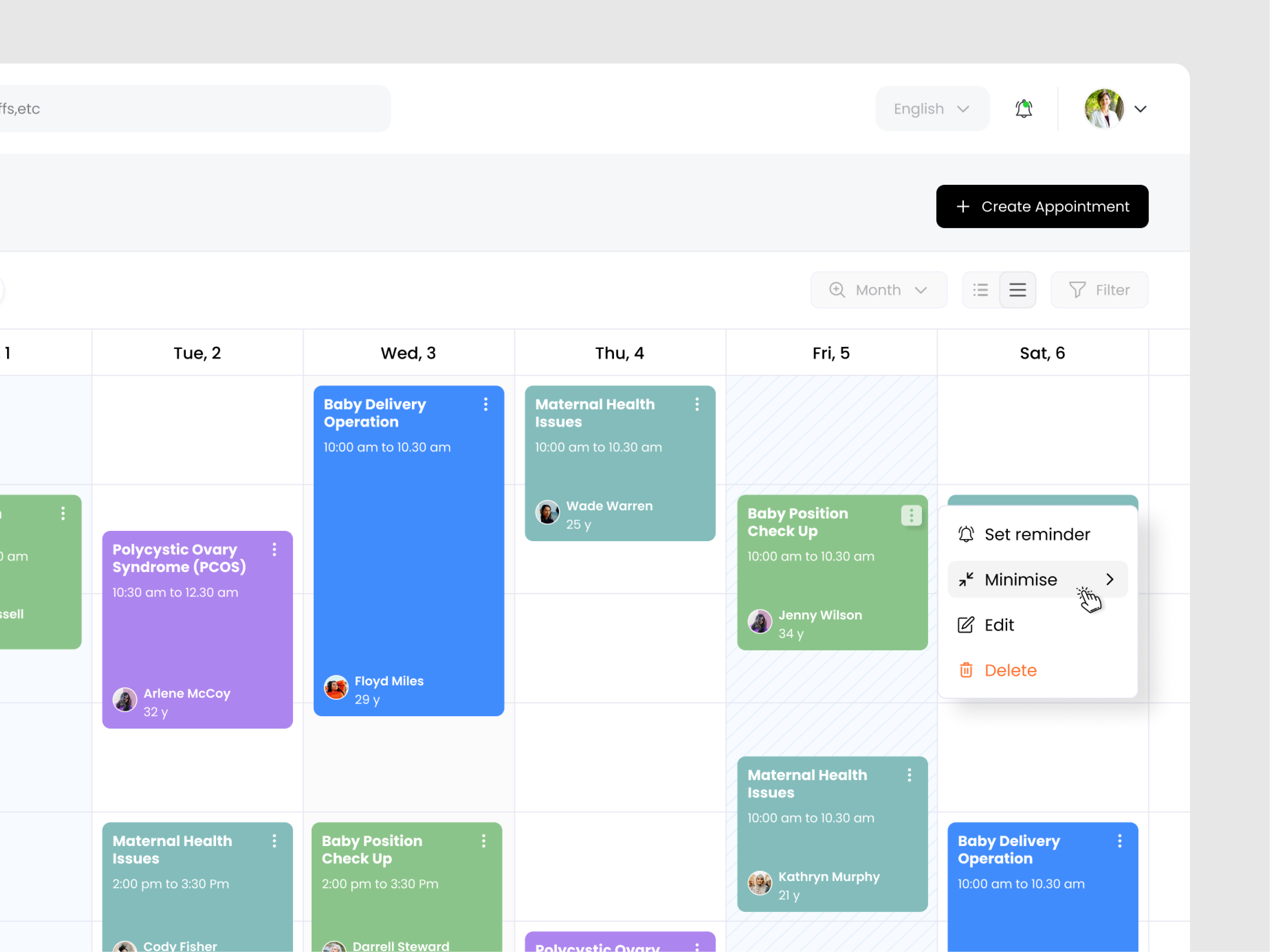 Calendar (Schedule management) - System Ui Kit 🔥 by Anik Deb for ...