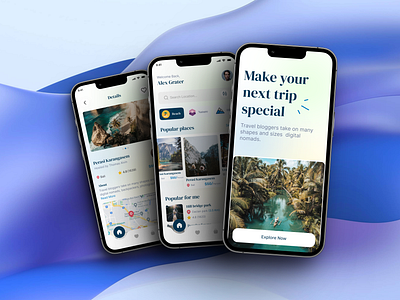 Dream casters - Travel service app app design booking mobile mobile app design mobile design mobile ui tour tourist travel agency travel app travel blogger travel service traveling trip planner